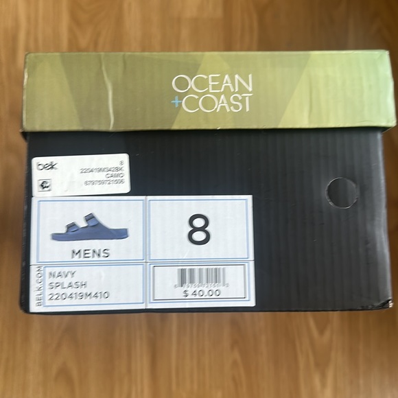Ocean+Coast (Men’s) Navy Splash Sandal (Size 8) - Picture 4 of 6